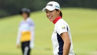 渋野日向子、自主隔離から“脱出”で「自由だな」　1か月ぶり国内復帰でイーブン発進