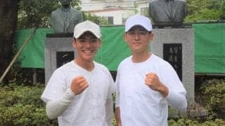 【特集】秋季リーグ戦開幕前スタッフ特集　第３弾　占部晃太朗新人監督×須永賢也投手コーチ