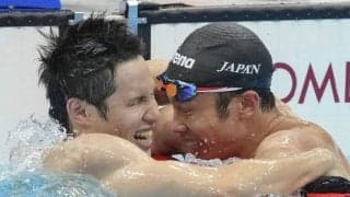 ライバルがいたからこそ流せた「君が代」、水泳・木村敬一悲願の「金メダル」