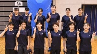 【バドミントン部女子】京産大に勝利し、４位で秋季リーグ閉幕