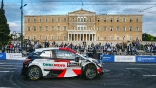 WRCギリシャ：オープニングの市街地SSはトヨタのオジエが制す