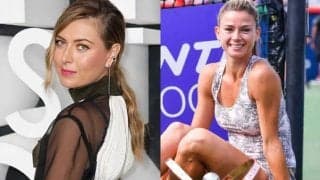 シャラポワとジョルジがベネチア映画祭来訪、レッドカーペットのドレス姿を投稿