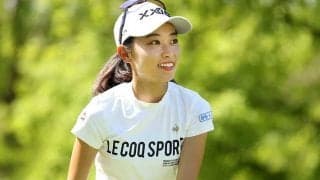 20歳安田祐香が驚きの一打　およそ10秒でカップインした「超超超ロングパット！」