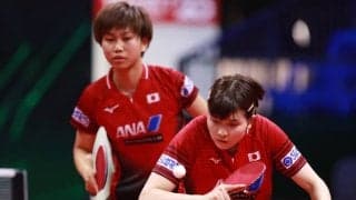【Tリーグ】女子開幕戦オーダー発表　新チーム九州、世界卓球3位ダブルス起用