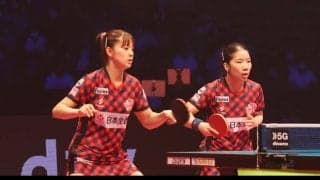 【Tリーグ速報】3連覇中の日本生命がダブルス先取　九州の世界3位ペアはデビュー戦勝利ならず