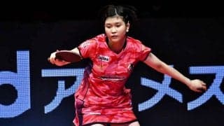 一矢報いたTリーグ初勝利　新規参戦の九州・橋本帆乃香「緊張して手が震えた」