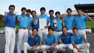【ゴルフ部】関大に敗れるも関西３位で全国大会出場権獲得！