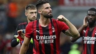 ミランに朗報！ ジルーのコロナ陰性が確認され、次節ラツィオ戦出場可能に