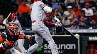 【MLB】大谷翔平、爆速185キロは「弾丸のようです！」　44号ソロに現地実況おったまげ