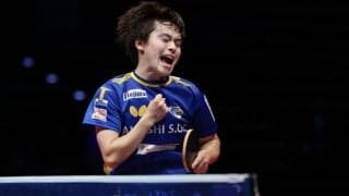 【Tリーグ】森薗政崇が2勝　岡山リベッツが開幕戦勝利「唯一の勝ち筋だった」