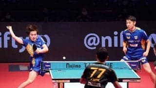 「もっと楽していこうぜ」　スタイル確立で単複2勝、エース森薗がTリーグ白星発進貢献