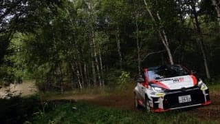 全日本ラリー北海道：初日を終えてGRヤリスの勝田範彦が首位。2番手はWRX STIの新井大輝