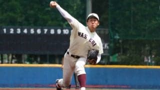 両者譲らぬ好ゲーム　松木の決勝打でオープン戦開幕3連勝を飾る/国士館大戦