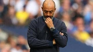 3連勝から一転大敗のスパーズ、ヌーノ監督も完敗認める