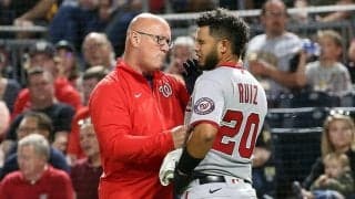 【MLB】「この音を聞くとゾッとする」153キロの頭部死球、ヘルメット直撃の衝撃音に米絶句