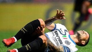 インテル、センシが右ヒザを捻挫…レアル・マドリーとのCL初戦は欠場が濃厚か