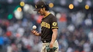 【MLB】ダルビッシュは4回8失点で降板　黒田博樹氏超えのMLB通算80勝は持ち越し