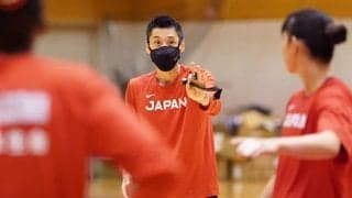 女子アジアカップに向けて恩塚HCが会見「目標はもちろん優勝です」