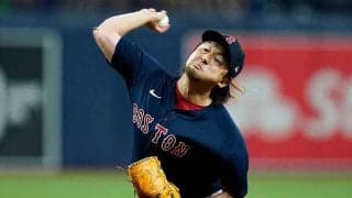 【MLB】澤村拓一、復帰登板で最速156キロ　1/3回1奪三振2安打2失点、失策絡み自責は0点