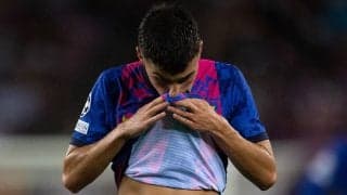 バルサのMFペドリが大腿四頭筋の損傷、DFジョルディ・アルバはハムストリングの損傷で離脱