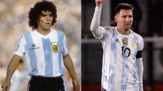 「ディエゴは依然No1」マラドーナ派?メッシ派?アルゼンチンの両雄が壁画で\"共演\"「カタール後に変わる可能性」