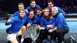 トップ選手が競演するレーバーカップをユニクロがサポート