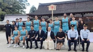 京都ハンナリーズが京都古文化保存協会と パートナーシップ協定を締結