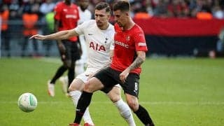 スパーズが敵地でレンヌ相手に辛くもドロー…ベルフワイン＆ルーカス負傷でチェルシー戦に暗雲…《ECL》