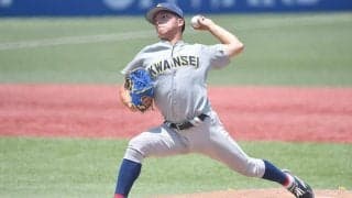 【大学野球】最速151キロ左腕の関西学院大・黒原がプロ志望届提出　立大の左腕・川端も