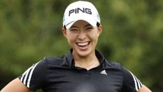 渋野日向子、同組の稲見萌寧は「仏です」　賛辞連発「お手本見せてもらった」
