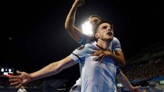 自陣でインターセプトしたライスがそのままドリブルゴール！「パスするつもりだった」