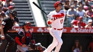 【MLB】大谷翔平、アスレチックス戦は「3番DH」　2本差のゲレーロJr.に迫る45号アーチとなるか