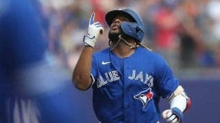 【MLB】ゲレーロJr.が3試合ぶりの一発で単独トップ46号　大谷翔平との差を2本に広げる