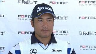 松山英樹「伸ばさないとチャンスはないので頑張りたい」　首位と6打差17位で決勝Rへ