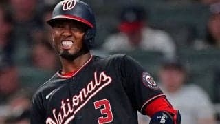 【MLB】元燕エスコバーが仲間の「命を救った」　“空飛ぶバット”を仰天素手キャッチ