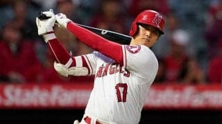 【MLB】大谷翔平、「3番・DH」で先発出場　7試合ぶり45号でるか、ゲレーロJr.と2本差