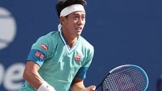 錦織 18歳若手と練習を公開