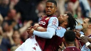 コロナ感染で26歳で他界した友へ追悼のゴールパフォーマンス、アストン・ビラFWベイリーが圧巻初ゴール後にメッセージ