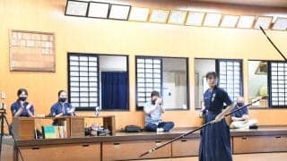 【弓道部女子】リーグ初戦、大経大に勝利！