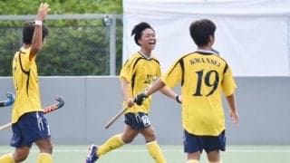 【陸上ホッケー部男子】 立命大に１－４も、手にした収穫