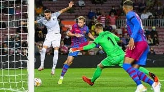 終盤CB2枚にL・デ・ヨングの力業で土壇場同点弾もバルセロナがホームで痛恨ドロー…《ラ・リーガ》