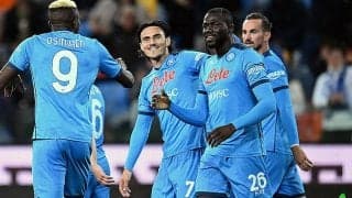 敵地でウディネに圧勝のナポリが唯一の開幕4連勝!　鮮やか2つのセットプレー弾など圧巻の4ゴール《セリエA》