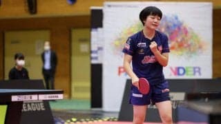 インターハイ3冠・横井咲桜が2勝　今季より新加入の九州アスティーダ、Tリーグ初白星