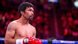 引退に触れたパッキャオ、プロモーターは“もう1戦”も選択肢と強調「数週間で決める」