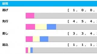 【オールカマー／脚質傾向】逃げて大阪杯を制したレイパパレに黄色信号、注目は最多4勝の「先行」