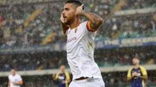 急にボールの軌道が変わったのに…絶好調のローマ主将がバックヒールで合わせる