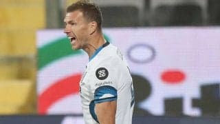 決勝ゴールのジェコ、得点で交代を回避していた「あとで監督に聞いてみよう」