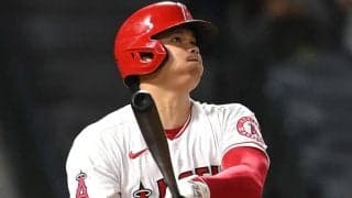 【MLB】「信じられないスイング」「マンモスだ」大谷翔平の特大45号に放送席も興奮気味