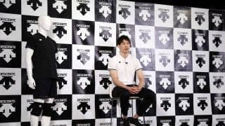 石川祐希をフューチャーしたブランドムービーと共同開発商品をデサントが発表