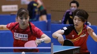 長﨑・安藤が女子単複で好発進　戸上は全3種目の初戦を勝利＜卓球・WTTスターコンテンダードーハ＞